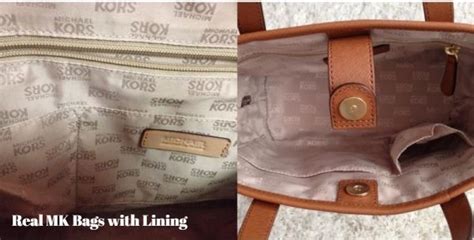 fake michael kors backpack vs real|real michael kors bag inside.